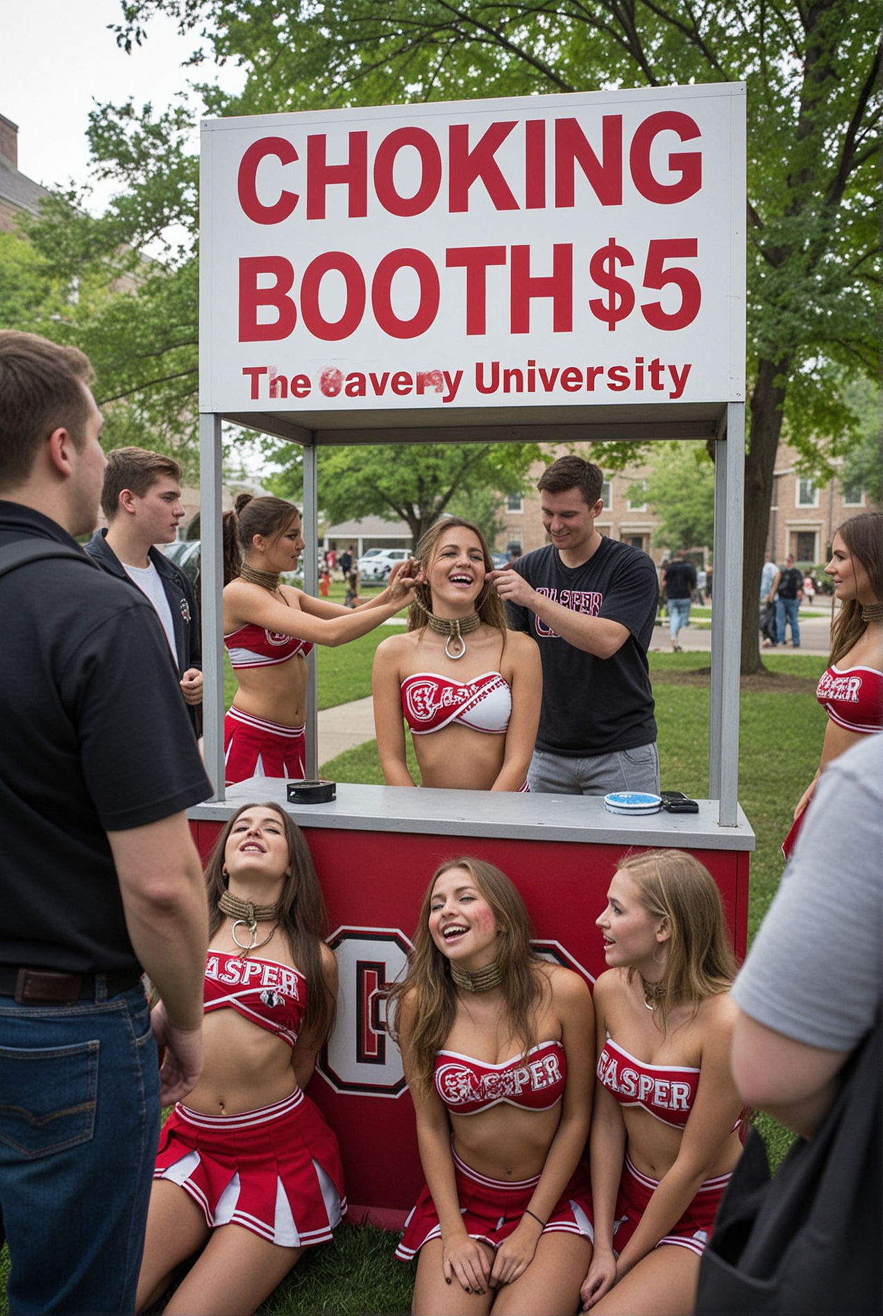 Gasper U Cheerleader Fund Raising — 60