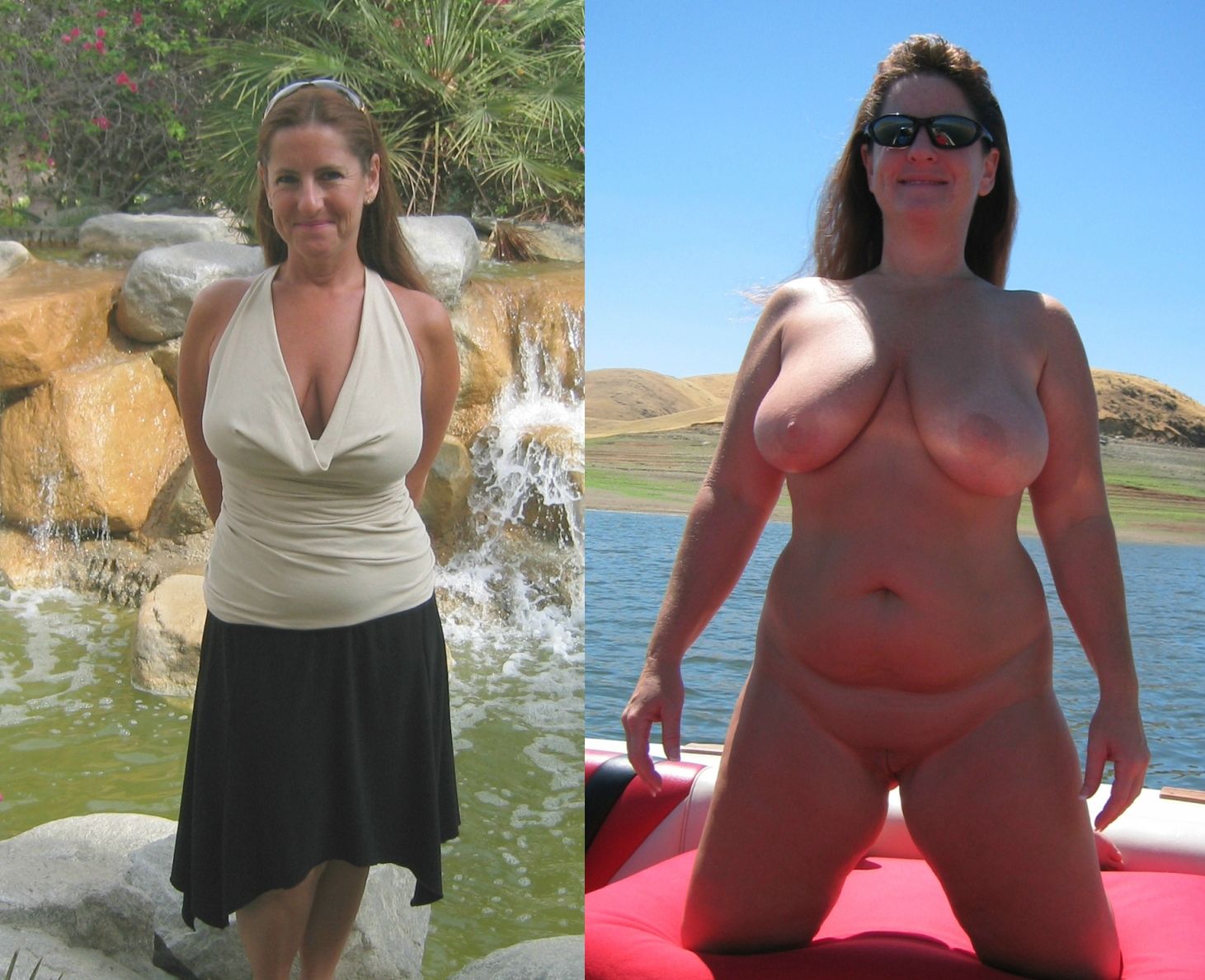 Hot Big Tit Milf, outdoors — 42
