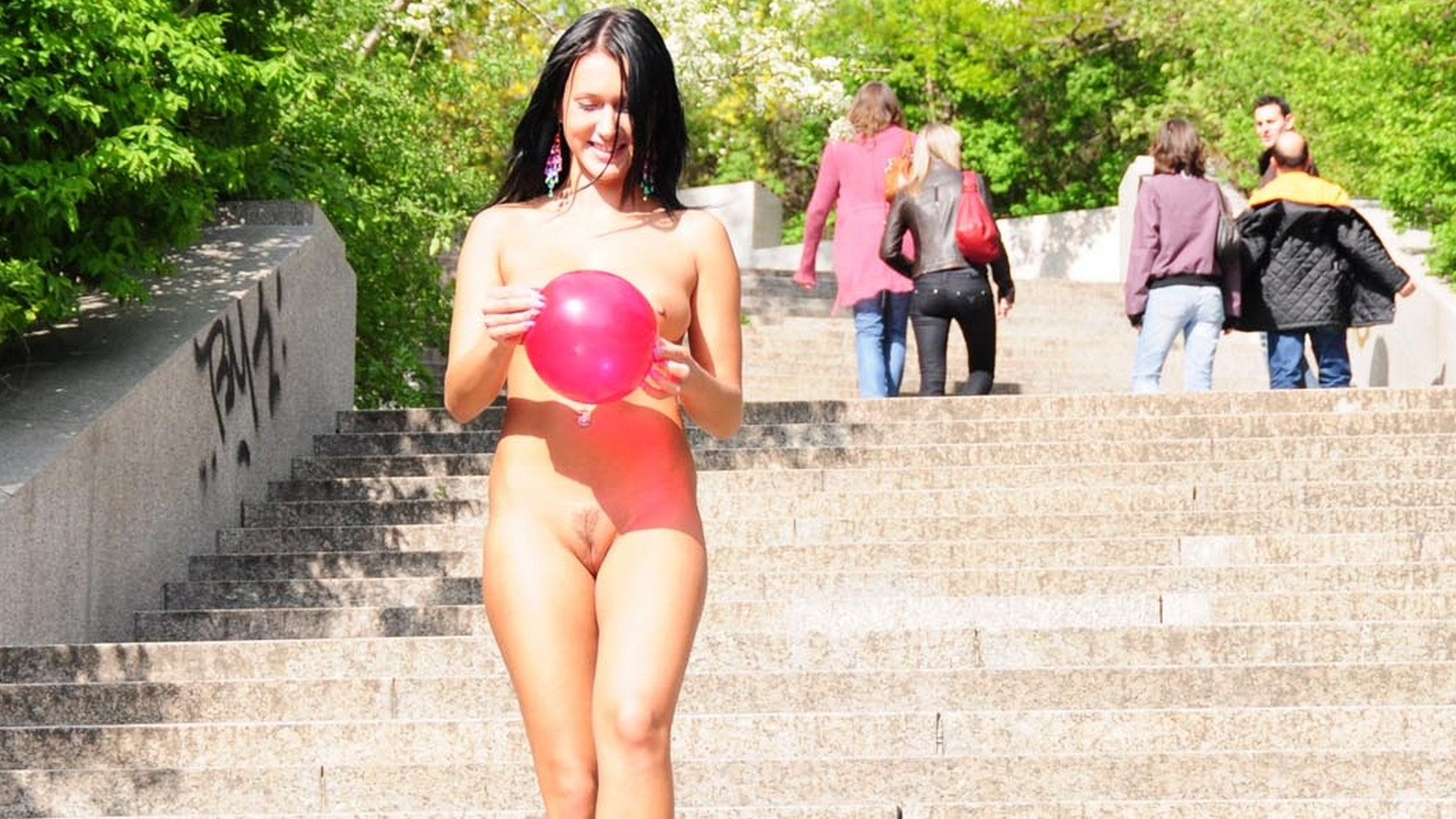 Fully Nude In Public — 14